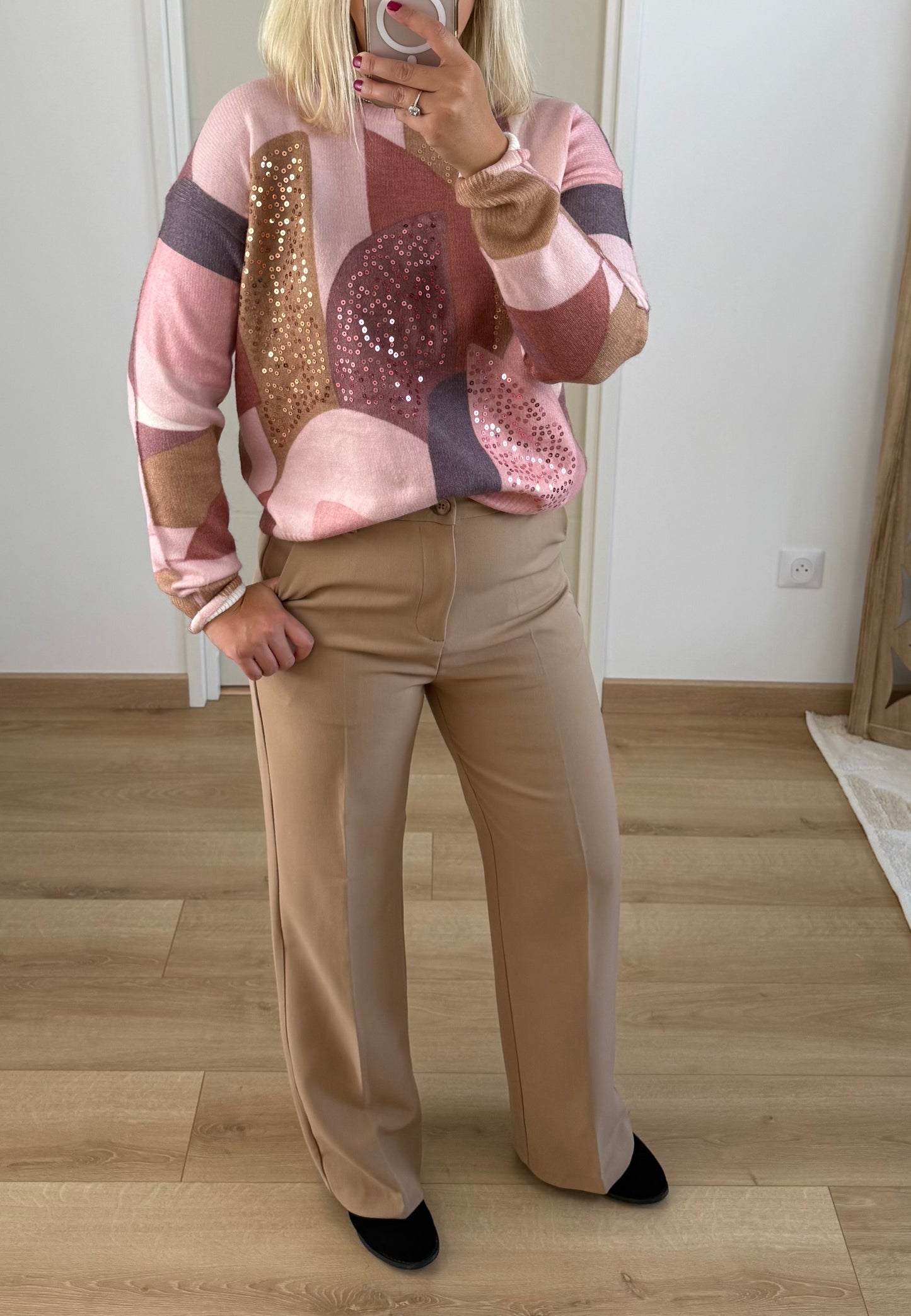 Pantalon Classic Camel