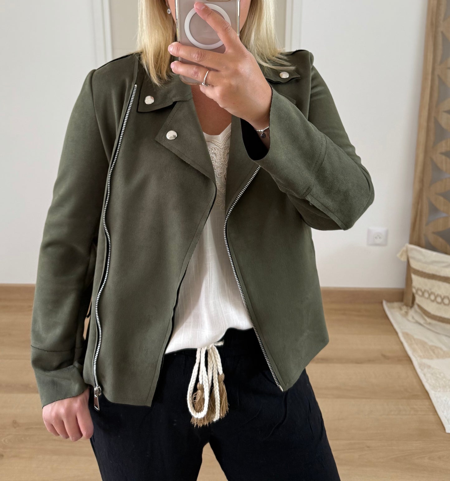 Veste kaki