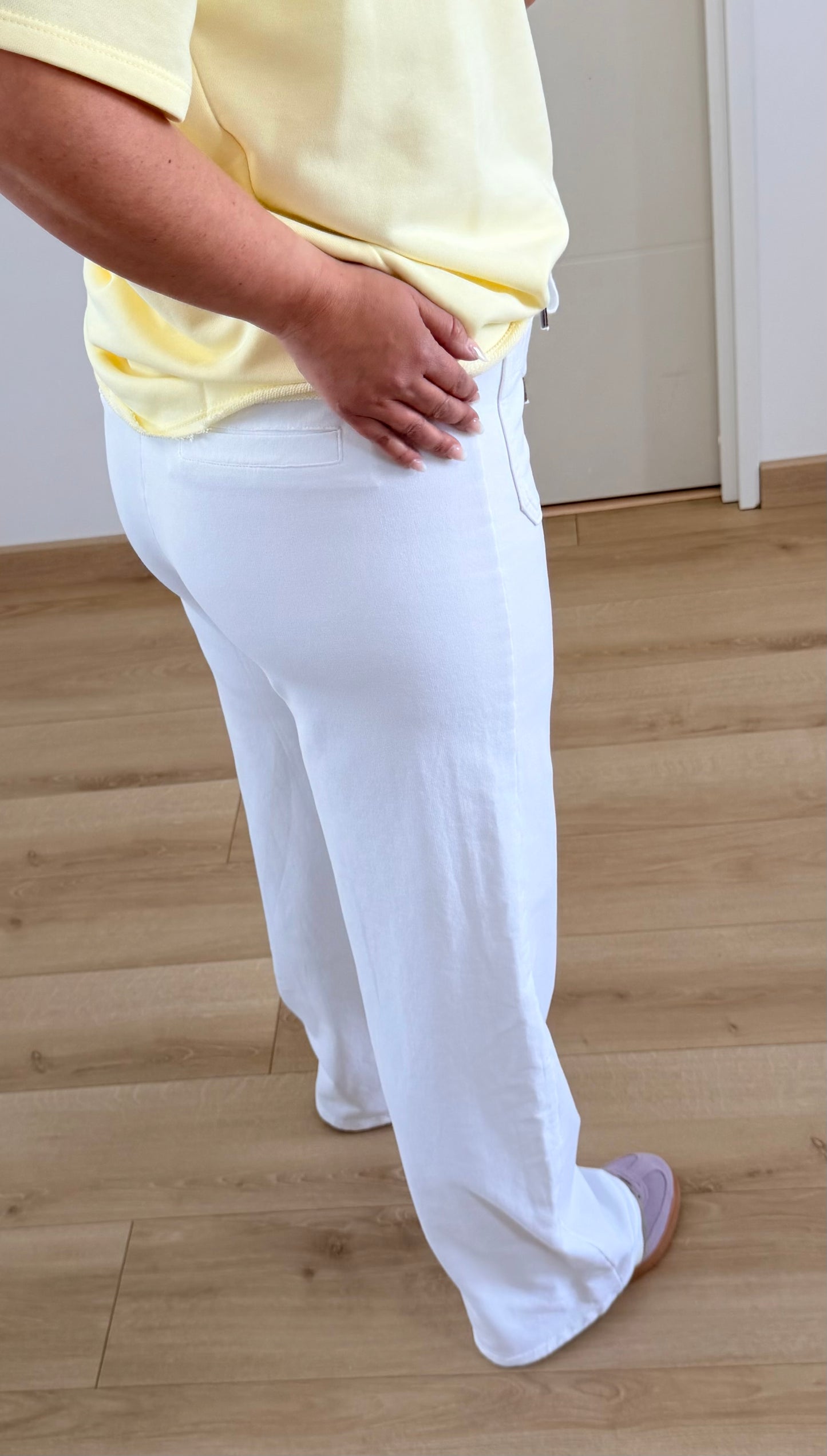 Pantalon Andréa Blanc
