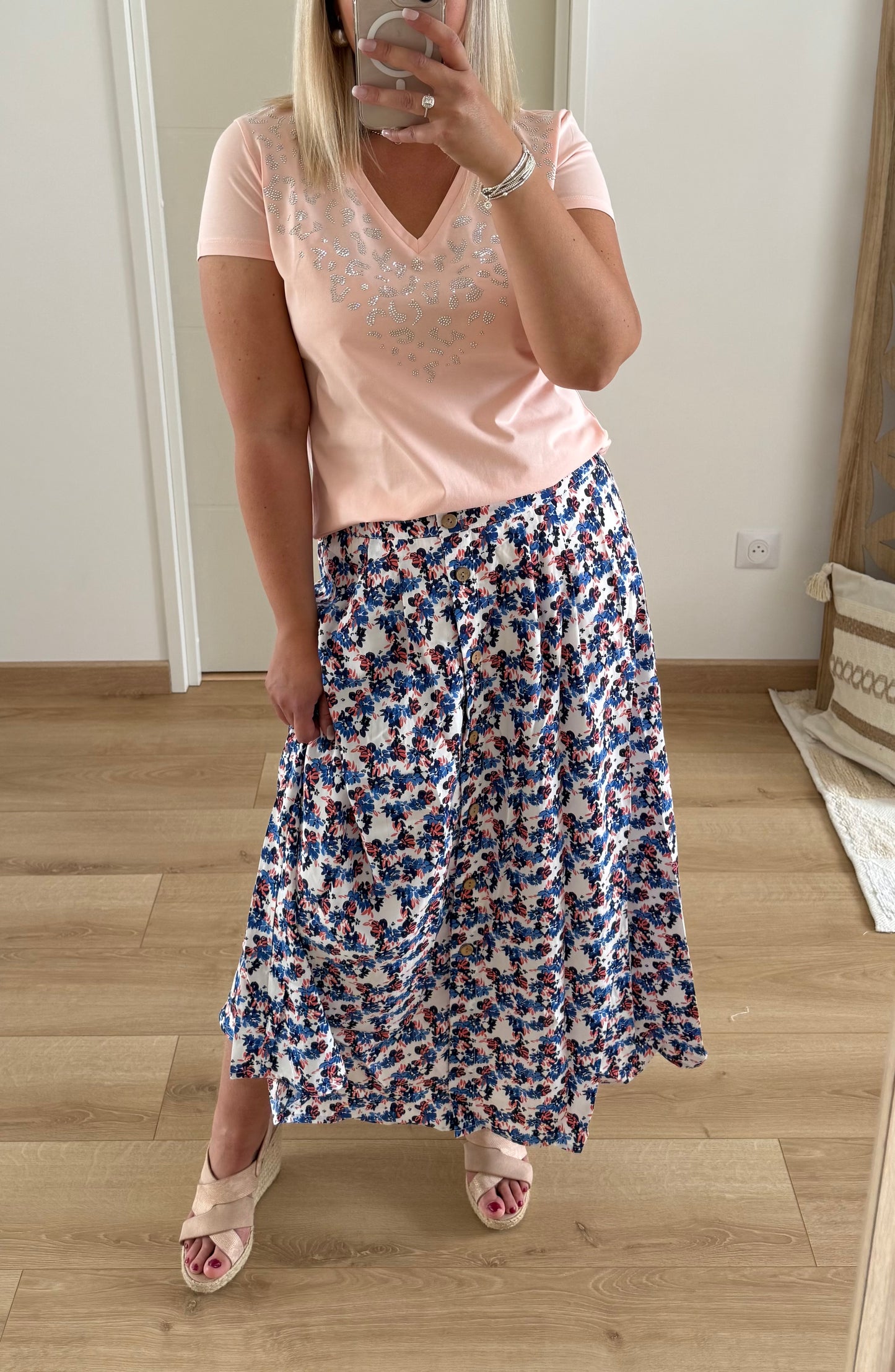 Jupe Fleurs