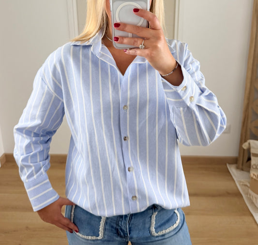 Chemise à rayures