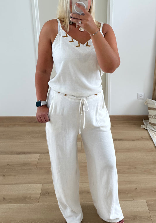 Pantalon en Lin