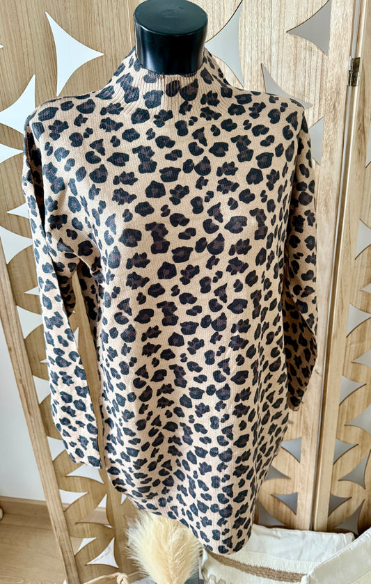Pull Robe Léopard