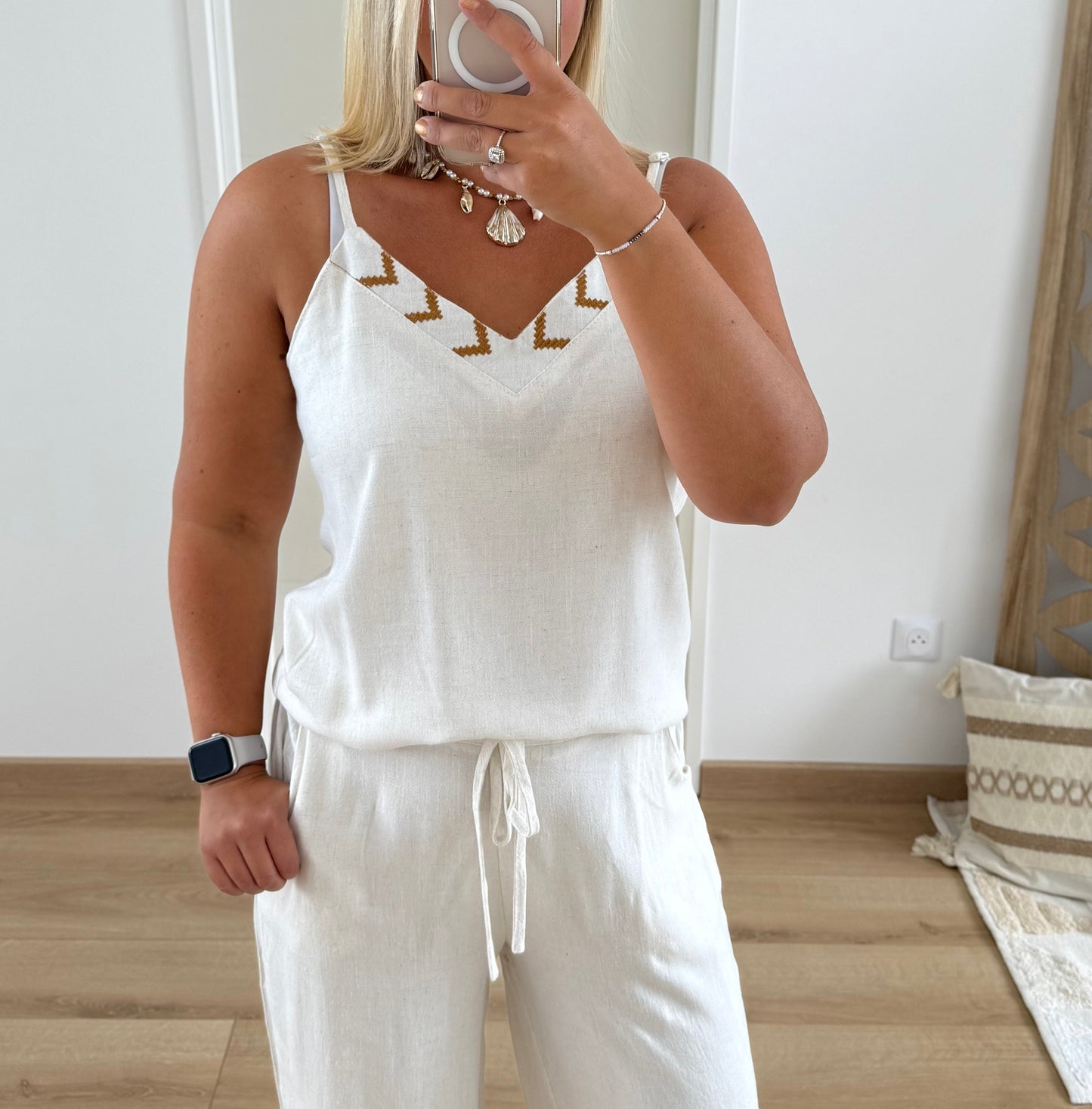 Pantalon en Lin
