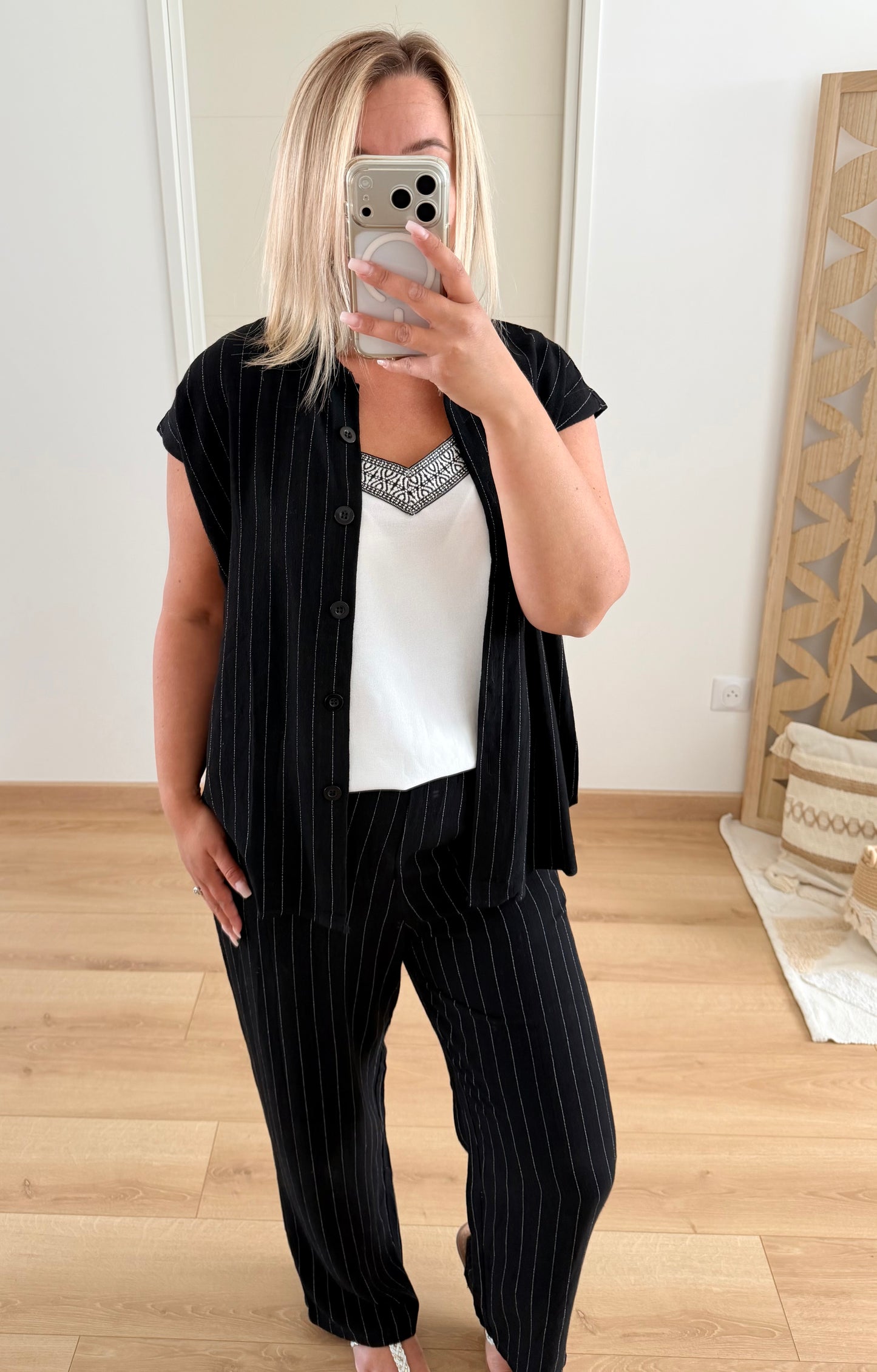 Chemise sans manches