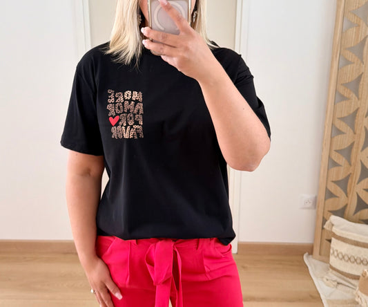 T-shirt More amor