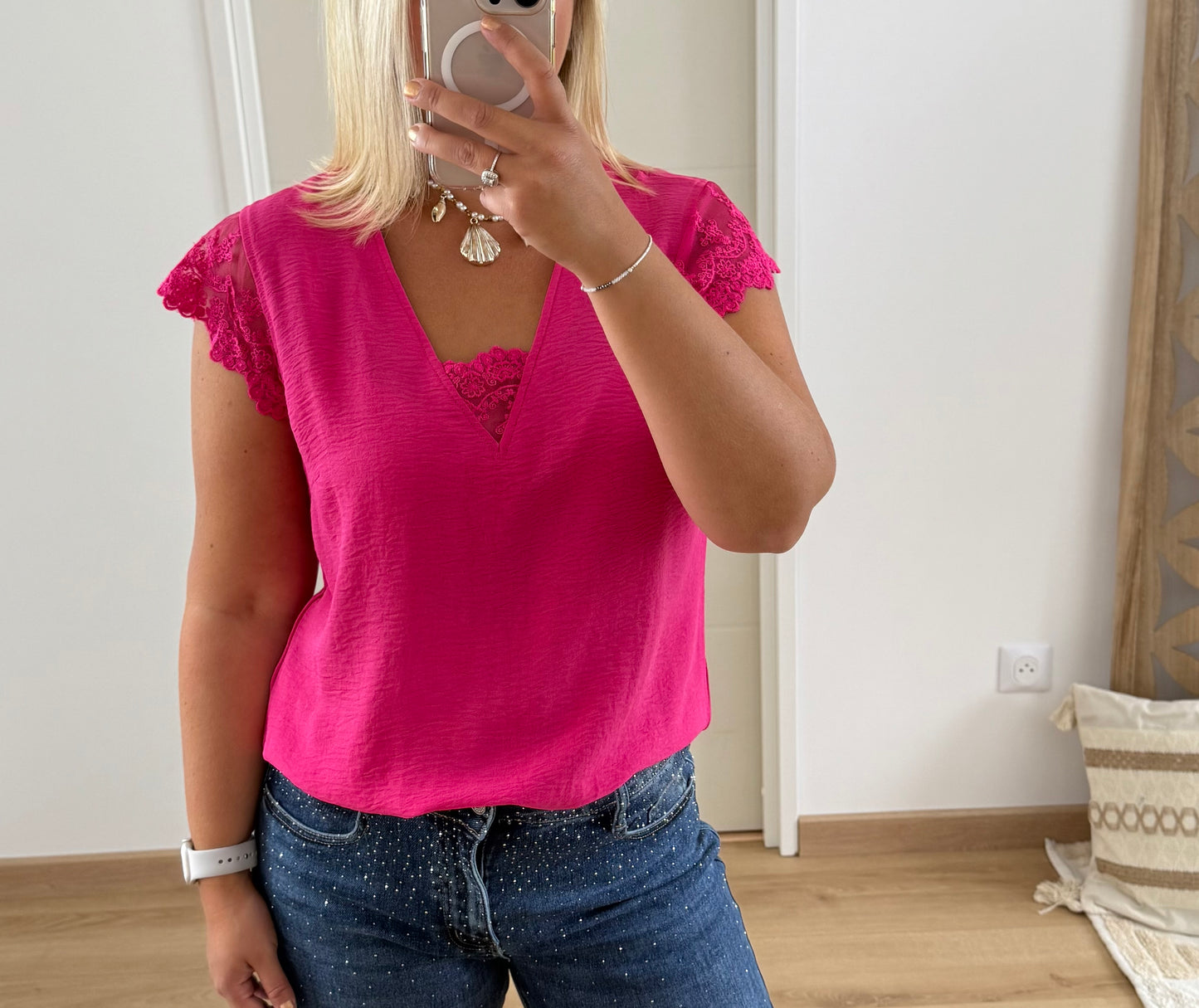 Top Jade Fuchsia