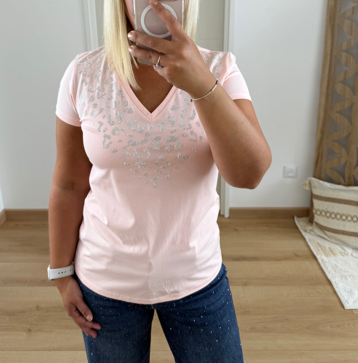 T-Shirt Saumon